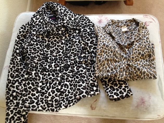 (l-r) Forever 21 double breasted jacket (love this!); J.Crew Factory Perfect Shirt (perenial)